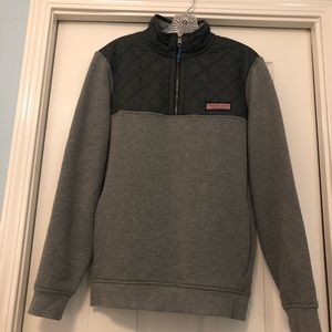 Men’s quarters zip vineyard vines jacket